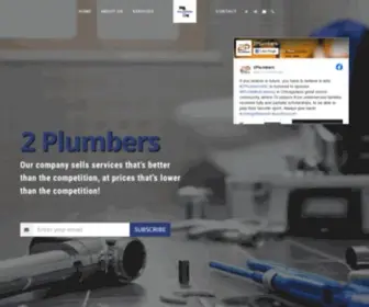 2Plumbers.us(2 Plumbers) Screenshot