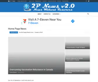 2Pnews.com(2P News Home Page News 2P News) Screenshot