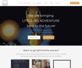 2Point21.com(The new home of Little Big Adventure) Screenshot