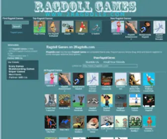 2Ragdolls.com(2Ragdolls) Screenshot