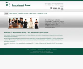 2Recruitment.com(Recruitment Group) Screenshot