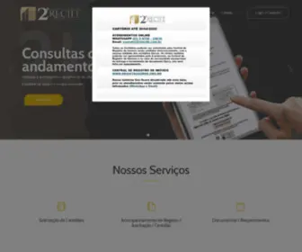 2Rirecife.com.br(2º Registro de Imóveis do Recife) Screenshot