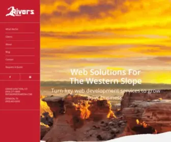 2Riversmedia.com(Grand Junction Web Design & Marketing) Screenshot