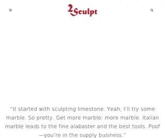 2Sculpt.com(We find the best stone carving tools & stone online) Screenshot