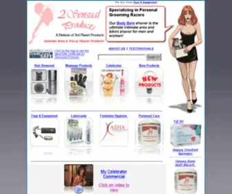 2Sensualproducts.com(Pubic hair removal) Screenshot