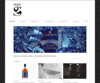 2SGlobaldesign.com(Agence parisienne de Design Global et Valorisation de marque. Secteurs) Screenshot