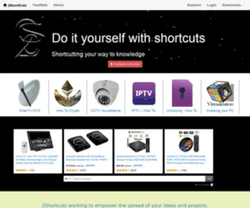 2Shortcuts.com(2Shortcuts) Screenshot