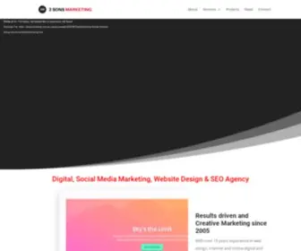 2Sonsmarketing.com(Sydney Social Media and Digital Marketing Agency) Screenshot