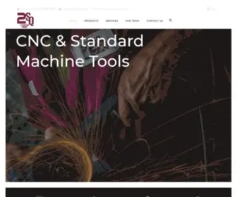 2Sqpa.com(CNC & Standard Machine Tools) Screenshot