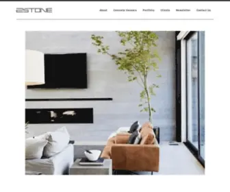 2Stone.ca(Designer Concrete Tiles For Complex Design) Screenshot