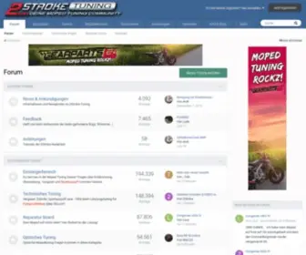 2Stroke-Tuning.com(Das Moped Tuning Forum für alle Moped Fans) Screenshot