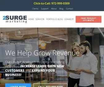 2Surge.com(2Surge Marketing) Screenshot