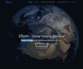 2SYNC.co(Global Hosting Solutions) Screenshot