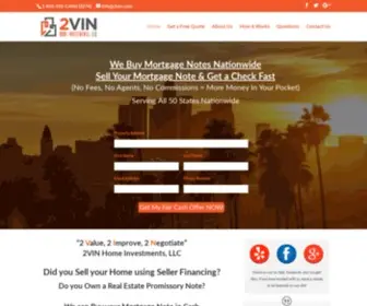 2Vin.com(2vin Home Investments) Screenshot