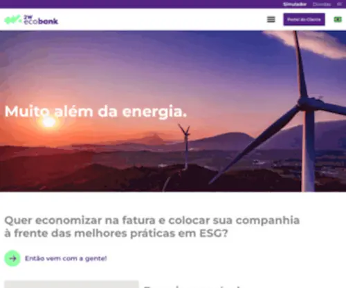 2Wenergia.com.br(Início) Screenshot