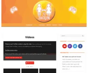 2Zocken.de(Videos) Screenshot