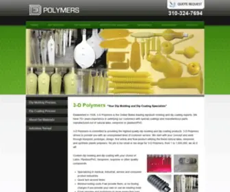 3-Dpolymers.com(3D Polymers) Screenshot