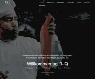 3-IQ.de(IQ Werbeagentur in Solingen Webdesign Print Marketing) Screenshot