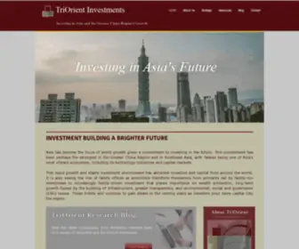 3-Orient.com(TriOrient Investments) Screenshot