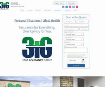 3000Insurancegroup.com(Alexander and Strunk Inc) Screenshot