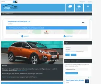 3008Forums.co.uk(Peugeot 3008 Forums) Screenshot