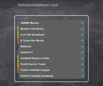 300Mbunitedteam.com(300MB Movies by 300MB United) Screenshot
