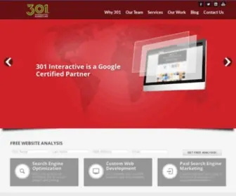301Interactivemarketing.com(Digital Marketing Agency in Louisville) Screenshot