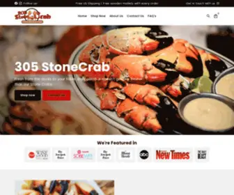 305Stonecrabs.com(305 Stonecrabs) Screenshot