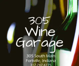 305Winegarage.com(The 305 Wine Garage in Fortville) Screenshot