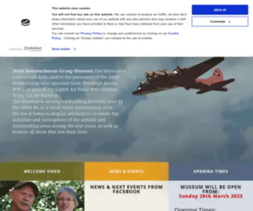 306BG.co.uk(The 306th Bombardment Group Museum) Screenshot