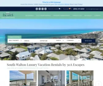 30Aescapes.com(30A Vacation Rentals) Screenshot