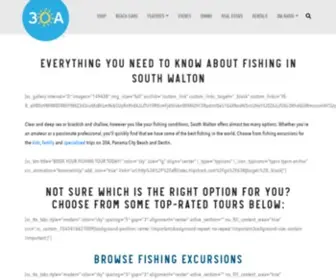 30Afishingcharters.com(Everything You Need to Know About Fishing in South Walton) Screenshot