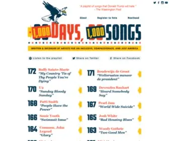 30Days30Songs.com(30 days 30 songs) Screenshot