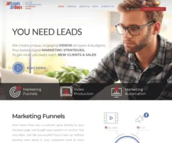 30Leads30Days.com(30 Leads 30 Days) Screenshot