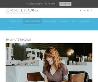 30Minutetrading.com(Teaching, education, trading software) Screenshot