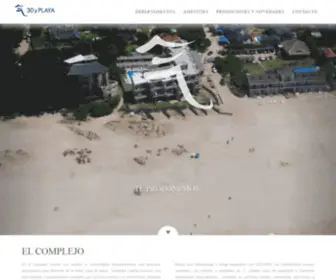 30Yplaya.com.ar(30 y playa alquiler de departamentos en Las Gaviotas) Screenshot