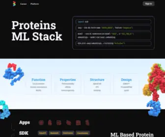 310.ai(Protein Design ML Stack) Screenshot