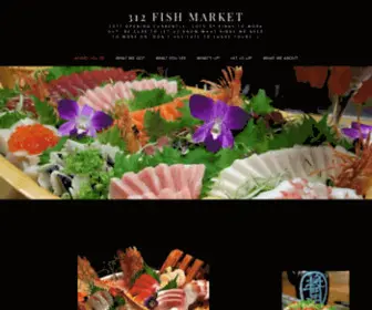 312Fishmarket.com(312 Fishmarket) Screenshot