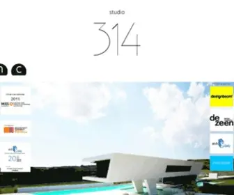 314Architecturestudio.com(314 Architecturestudio) Screenshot