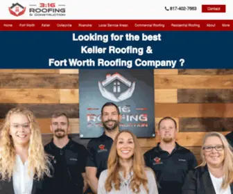 316Roofingtx.com(Roofing Contractors Near Me) Screenshot