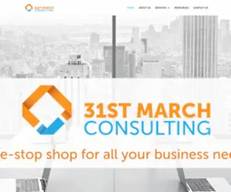 31Stmarch.co.in(We are the best professional business consulting companies in Bangalore. We as a consulting firm) Screenshot