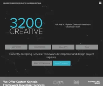 3200Creative.com(Genesis Framework Developer Team) Screenshot