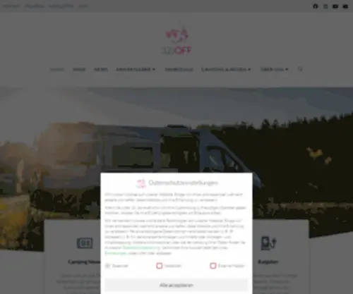 321OFF.com(Campervan) Screenshot
