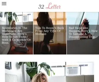 32Letter.com(We're embracing the full breadth of black womanhood. 32Letter) Screenshot