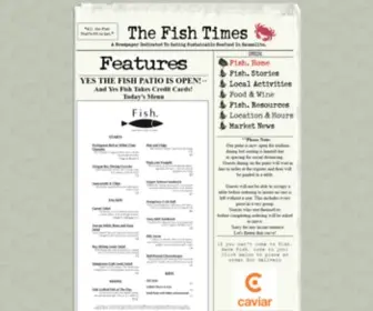 331Fish.com(Fish Restaurant Eating Sustainable Seafood in Sausalito) Screenshot