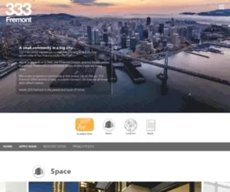 333Fremont.com(Apartments for Rent in San Francisco) Screenshot