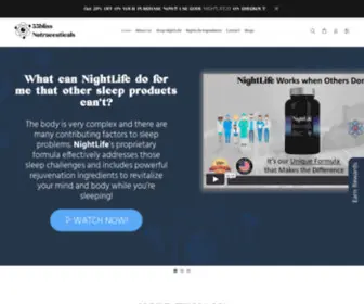 33Bliss.com(NightLife Premium Sleep Aid) Screenshot