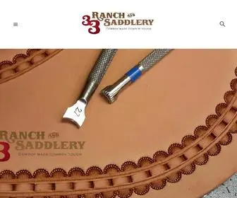 33Ranchandsaddlery.com(33 Ranch & Saddlery) Screenshot