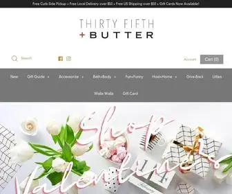 35Butter.com(Create an Ecommerce Website and Sell Online) Screenshot