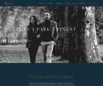 35Oldqueenstreet.co.uk(35 Old Queen Street) Screenshot